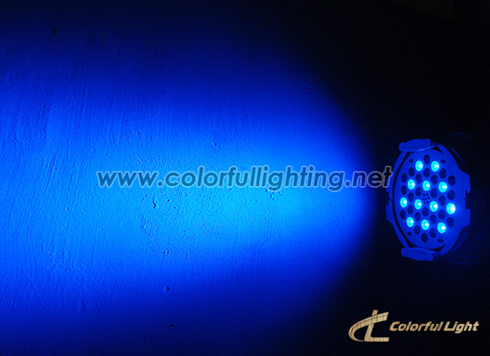 36 pcs leds LED King Par Can Light Blue Color Effect