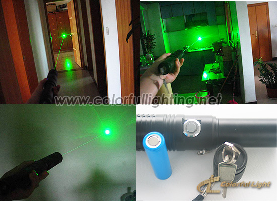 400mw-700mw Green Laser Pointer Adjustable Focus Effect