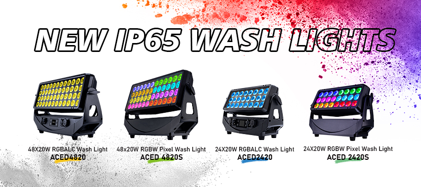 ACED New IP65 LED Wash Lights