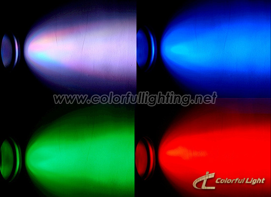 High Power LED Par Light Blue Color Effect