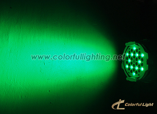 36 pcs 1/3w RGB LED Par Stage Light Green Color Effect