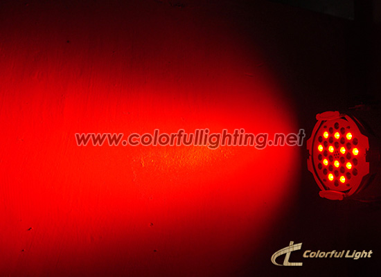 36 pcs leds LED King Par Can Light Red Color Effect