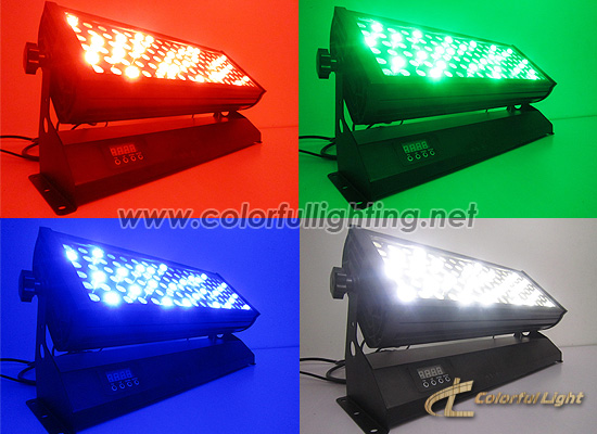 Effects Of 108 X 1W leds Waterproof LED RGBW Wall Washer