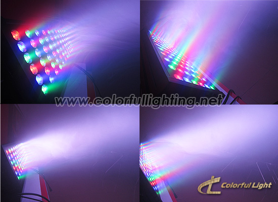 72 pcs leds Waterproof LED RGBW Flood Light Effects
