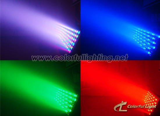 108 pcs 1W leds Waterproof LED RGBW Wall Washer Effects