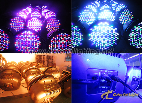 144 x 3w RGBW LED Par Can Light Stage Lighting Effects
