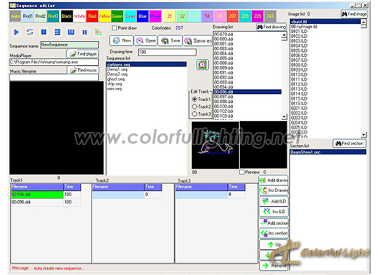 i-show software interface