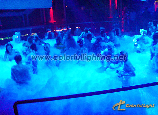 1500W Flow Foam Machine For Party Entertainment
