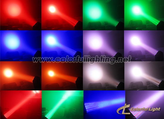 Zoom Effects Of 91x3W Led Zoom Moving Head Light