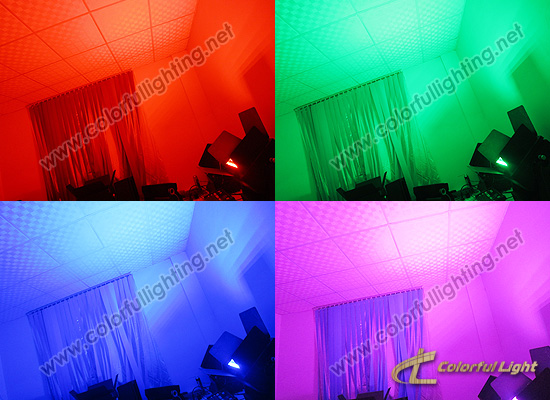 Effects Of 60*15W RGB 3in1 LED City Color Outdoor Lighting