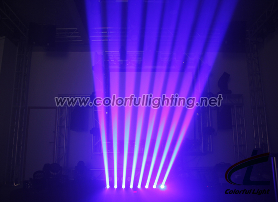 Effect of 8 x 10W Cree Quad LED Moving Par Light