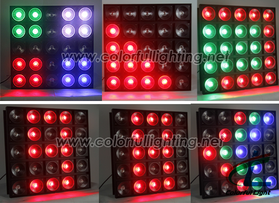 Effects of LED Matrix Light for Stage Background
