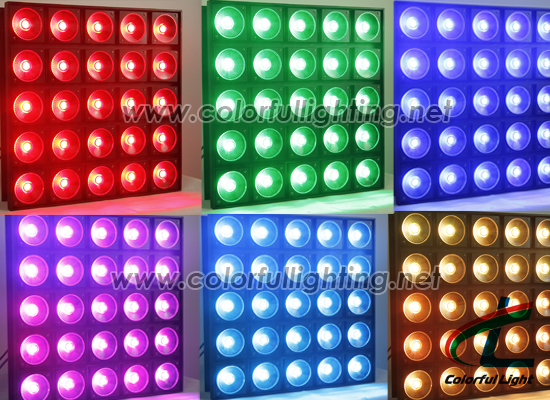 Effects of LED Matrix Light for Stage Background