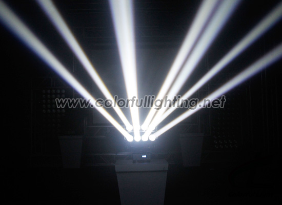 8X8W LED White beam moving head spider light