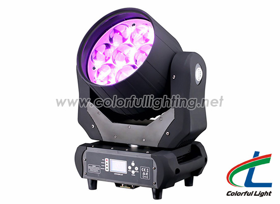 7 40W 4in1 Led Zoom Moving Head