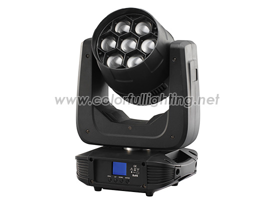 7X40W 4in1 LED Zoom Moving Head