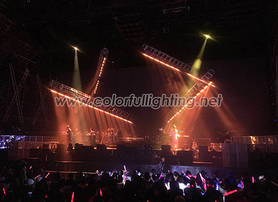 PixelBlade7 LED Moving Head In YuQuan Concert